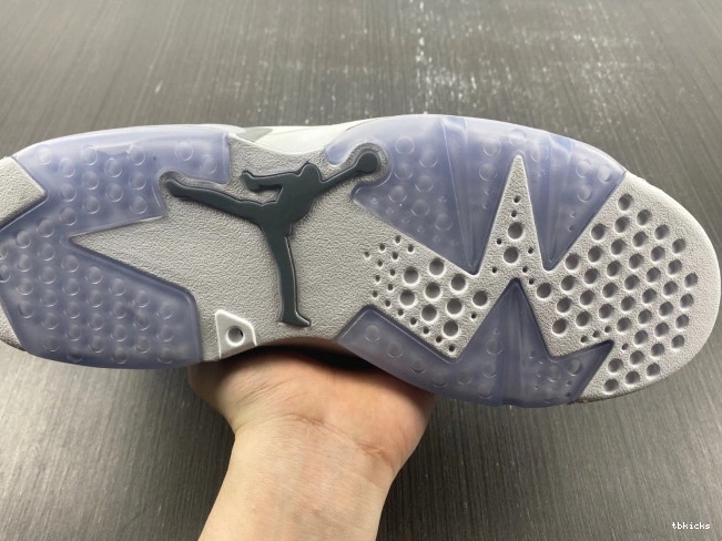 Cheap TBK Jordan Cool 6 Grey Air CT8529-100 0710